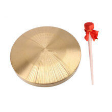 Gong Instrument Large Wooden Drum Kit for Percussion Performance and Music Therapy