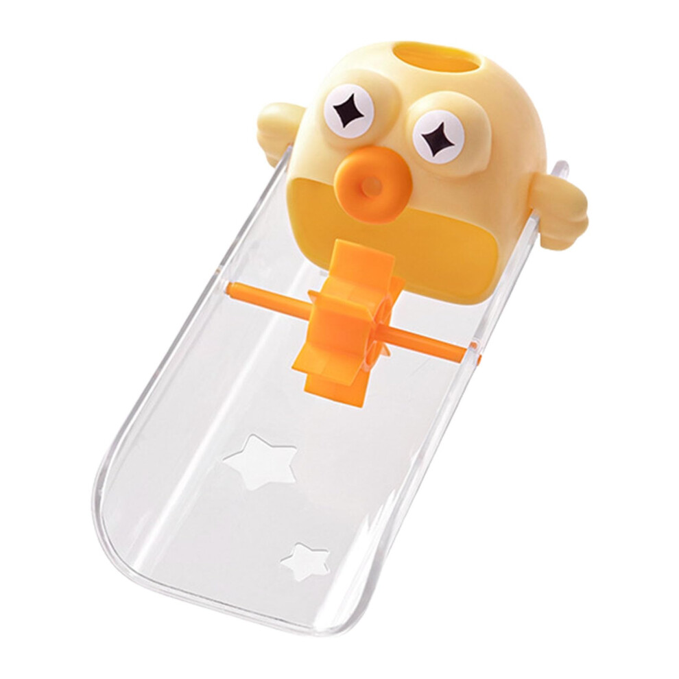 Fun Cartoon Water Tap Extender For Kids - Vital Kitchen Faucet Attachment For Preschoolers And Parents Yellow