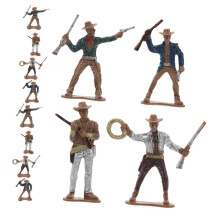 12 American Toy Figures Set for Educational Learning, History Knowledge, and Cultural Understanding - 3 Inch Plastic Models
