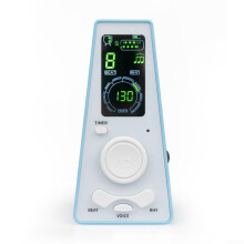Electronic Metronome Timer with Adjustable Volume and Beat Control for Guitar Violin Saxophone Compact Design Blue