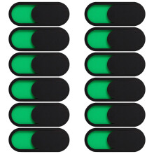 Privacy Signs for Sliding Doors, 4x1.6 Inch Acrylic Meeting Room and Bathroom Indicators, Easy Adhesive Mounting, Pack of 12