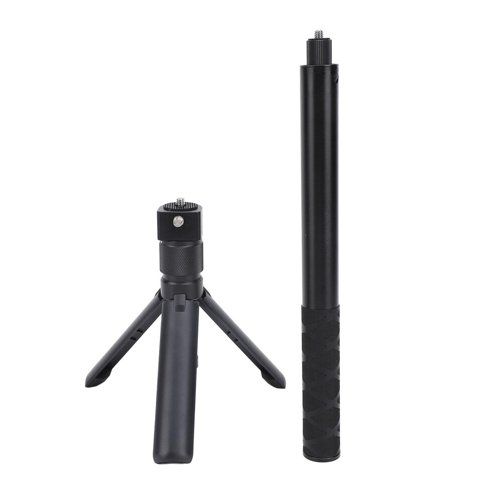 120Cm Expandable Selfie Stick Tripod, Aluminium Alloy Monopod For X4/X3/One X2/One Rs With Non-Slip Base 6947110531687