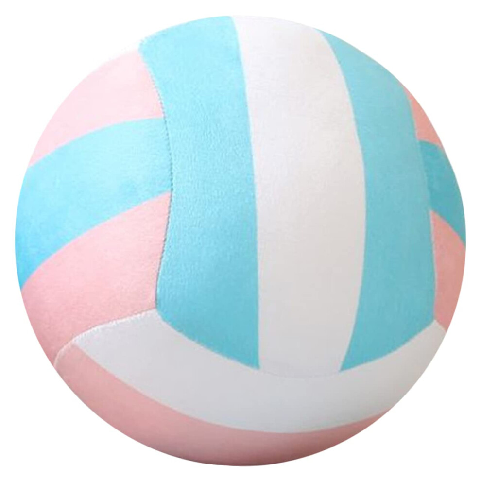 Plush Volleyball Pillow Soft Stuffed Toy for Sports Fans Home Decor 22x22x22cm for Living Room and Bedroom-image-OPC-PK2DSB2-NEW