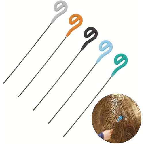 Gong Mallet, Rubberized, Simulating Oceanic Sounds, Black, Relaxation Tool, 1 Piece 2