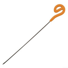Rubberised Gong Mallet for Relaxation - Simulates Oceanic Tones, 12 Inch, Orange Color, Ideal for Meditation and Sound Therapy