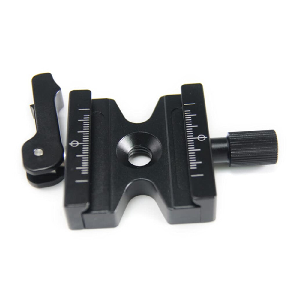 Quick Release Clamp With Adjustable Lever Knob For Arca Swiss Qr Plates And Ball Heads, Lightweight Aluminum Design 6482260034591