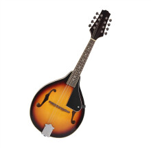 8-String Mandolin Instrument Linde Wood with Rosewood Fingerboard and Steel Strings Adjustable Bridge Saiteninstrument