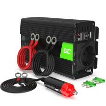 Green Cell Wechselrichter 12 V auf 230 V, 300 W/600 W, modifizierte Sinuswelle