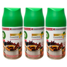 3 x Air Wick Freshmatic Spray Refill 250ml - Crackling Fire & Cinnamon Spice