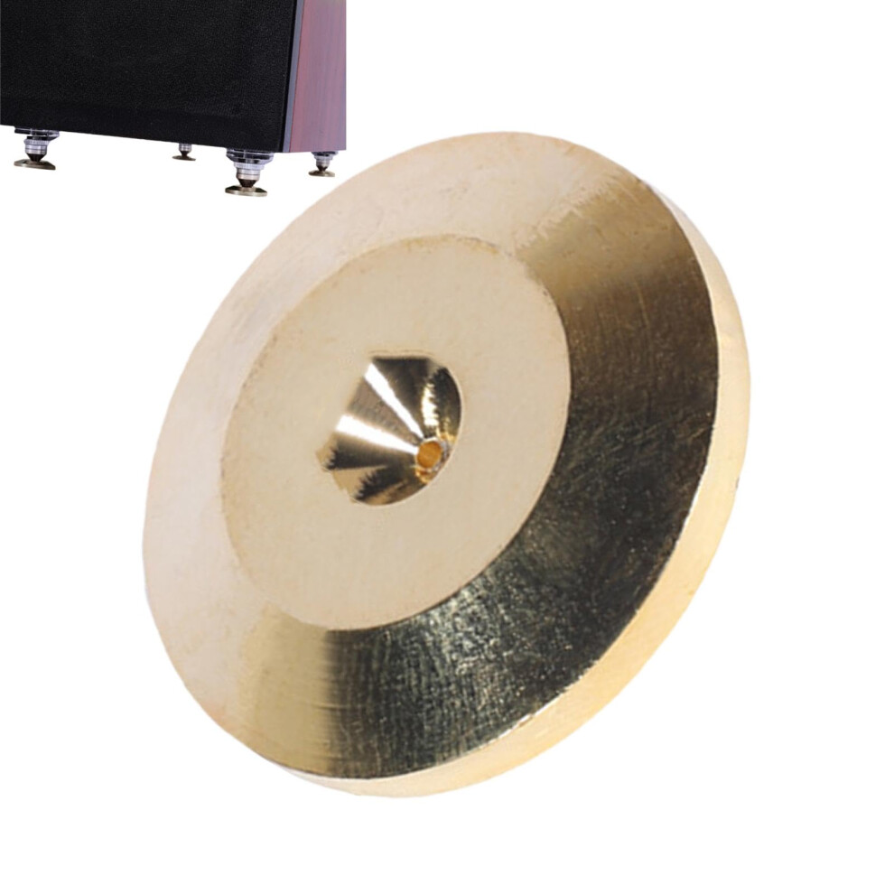 Speaker Insulation Feet - Non-Slip Subwoofer Pads For Enhanced Sound Quality, Home Theater Mats, Color Gold 6038364670717