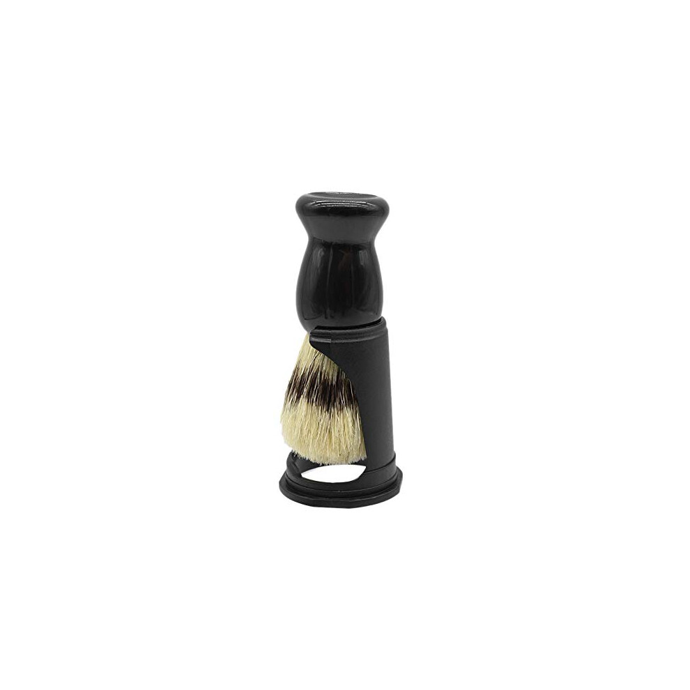 Soft Pig Bristle Beard Brush Kit with Razor Stand Holder, Men's Shaving Tool Set, String Beard Comb, Grooming Accessories