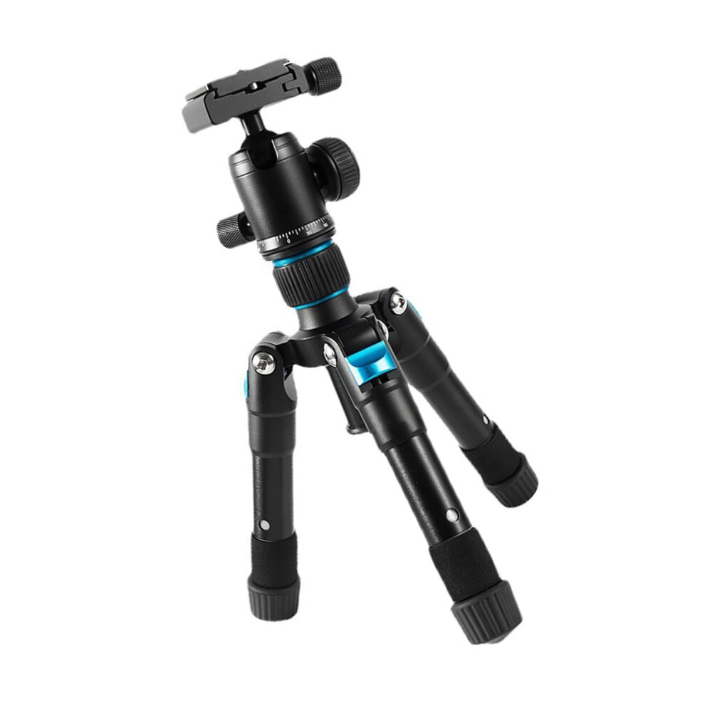 Travel Tripod With Adjustable 360 Ball Head For Dslr And Camcorder, Aluminium Construction, Lightweight And Portable 6038364671899
