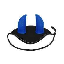 Breathable Controlled Horse Ear Cover Equestrian Gear Horse Care Riding Fly Hood Net Ear Masks Protector Black