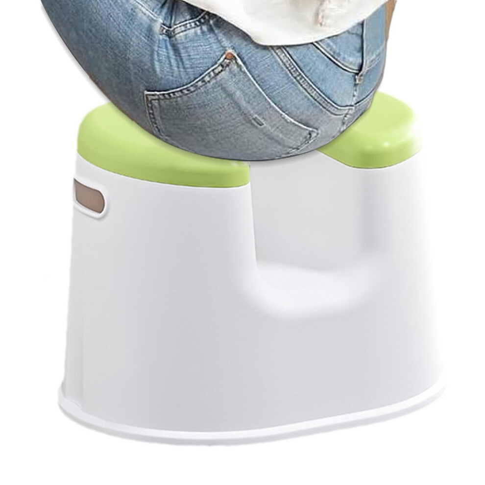 Bathtub Bench Non-Slip Bath Seat for Elderly, Green Bathroom Stool Shower Aid Chair, Compact and Safe Design