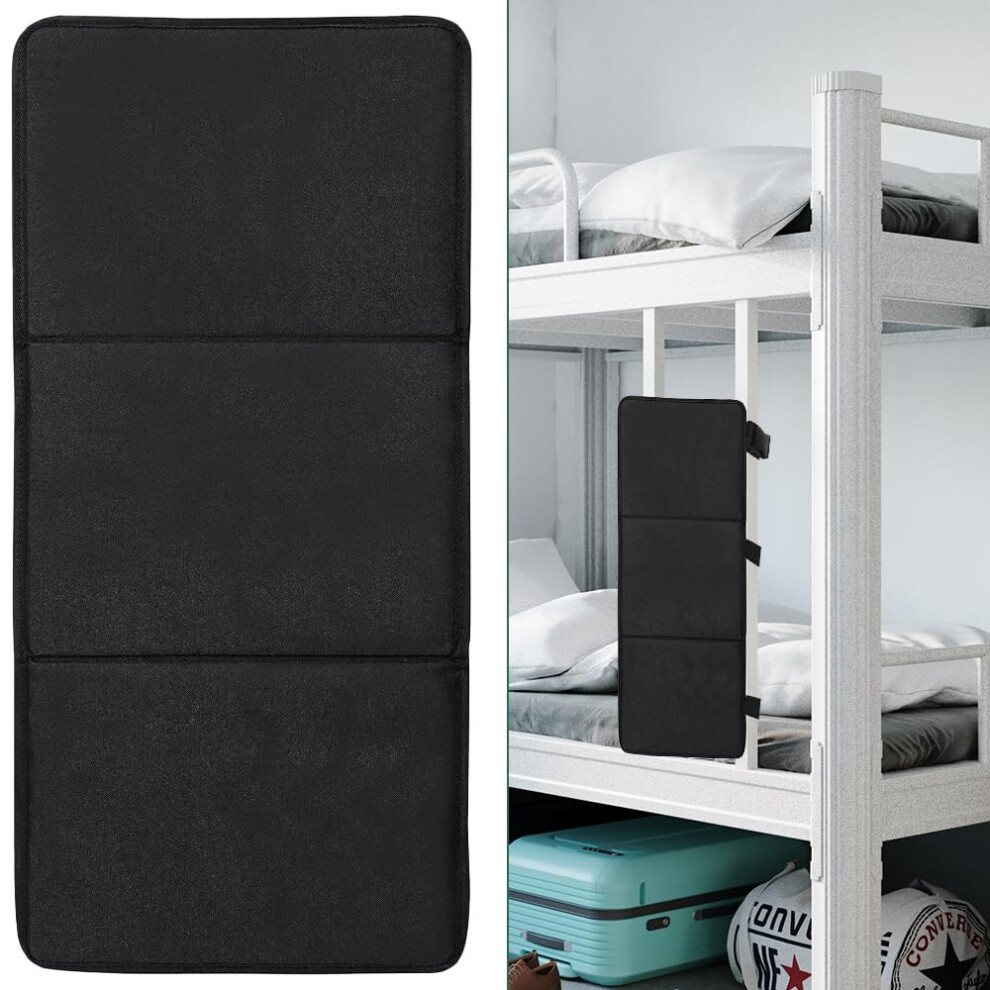 Bunk Bed Ladder Cover with Adjustable Buckles, Foldable Ladder Pad for Child Safety, Climbing Prevention, Durable Protection