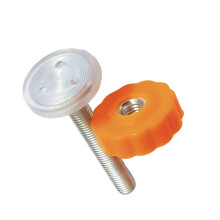 Baby Safety Stairs Gate Bolts with Locking Nut, Pet Doors, Replacement Push Bolts, Durable Threaded Spare Parts