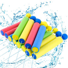 Children's Water Gun 20 cm, Pack of 12 Colorful Foam Water Sprayers for Outdoor Play, Pool and Beach Activities