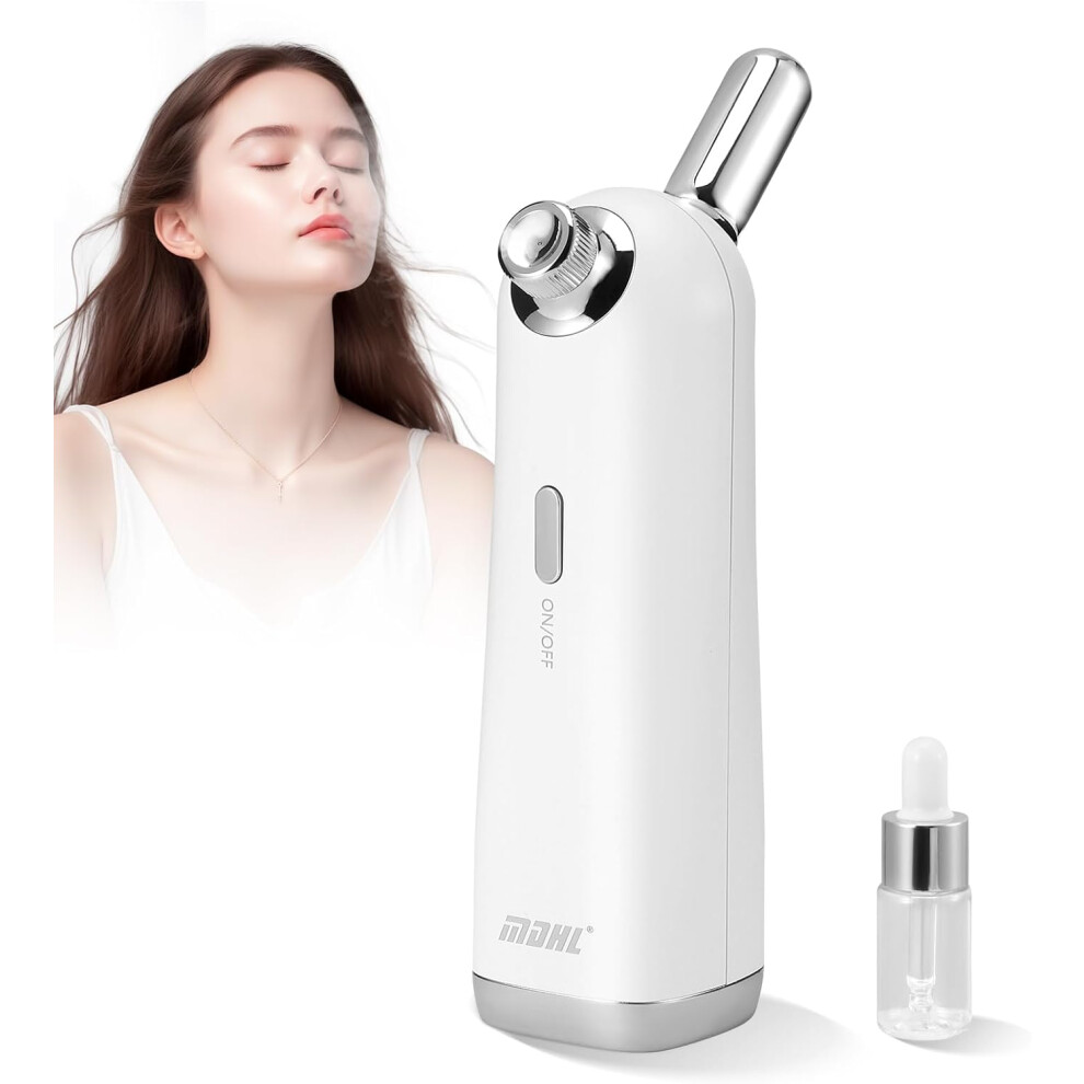Nano Facial Steamer, Portable Mini Facial Mister USB Rechargeable,140Kpa Face Steamer Oxygen Sprayer with 3um Atomization Skin Machine