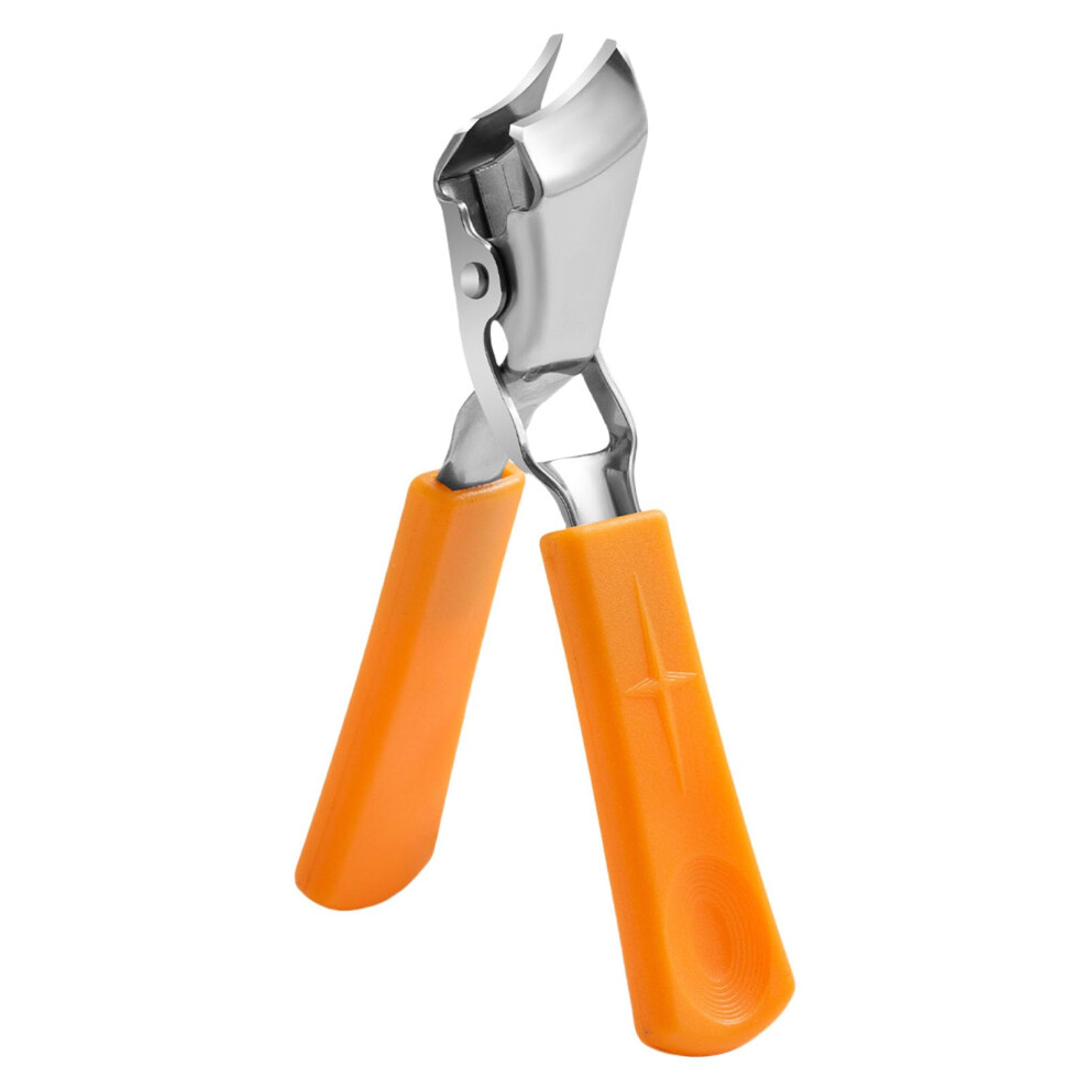 Portable Nail Clipper with Catcher, Wide Opening Stainless Steel Nail Cutter, Anti-Splash Fingernail Trimmer