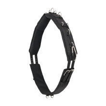 Training Surcingle Professional for Horses, Adjustable Black Multifunctional Horse Training Equipment with Sturdy Design