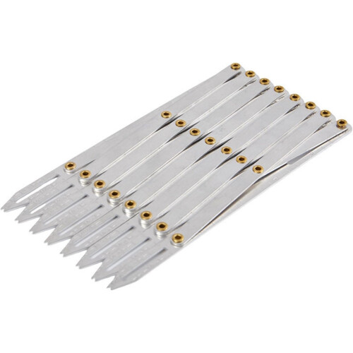 Multi-Purpose Sewing Tool Expandable Seam Guide Locator for Seamless Button Placement Adjustable Finger Hole Marker 1