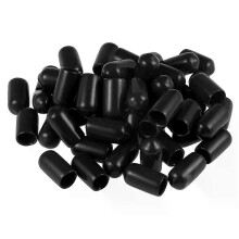 PARK (2mm 80kpl)20/80/200kpl kumi pyöreä päätykansi 2mm-9mm ID 15mm korkeus ruuvikierteen suoja
