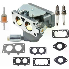 PARK (Silber) Carbman 791230 Vergaser für Briggs & Stratton 791230 799230 699709 499804 499809 V-Twin