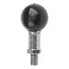 PARK (für M8 Schwarz) 25mm 1 zoll Kugelkopf Adapter M10 M8 Gewinde für RAM Mount Motorrad Fahrrad Fahren