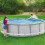 PARK (220 x 150 cm) Cubierta rectangular para piscina con lámina aislante solar azul 4