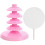 PARK (Rosa) 1 pz Supporto per espositore per lecca-lecca verde multiforo Supporto per dolciumi Supporto 2