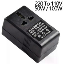 PARK (220 V auf 110 V 100 W) Abwärtstransformator Reiseadapter Spannungswandler 220 V auf 110 V Spannungswandler