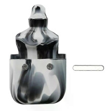PARK (bianco) Guanto per rifornimento in silicone riutilizzabile, applicabile ai guanti per pompa di