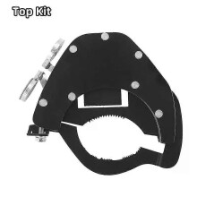 PARK (1-teiliges Top-Kit) 1-teiliges Motorrad-Tempomat-Gassperre-Assist-Lenker-Ober-/Unterteil-Kit Universal