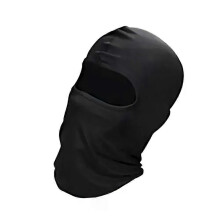 PARK (40 x 23 cm) Motorrad-Sturmhaube, Vollgesichtsmaske, Skimaske, Halsmanschette, schützende Kopfbedeckung,