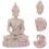 PARK(B)1 Pcs Statue de Bouddha en grès Décoration d'aquarium Paysage vif pour décorations 1