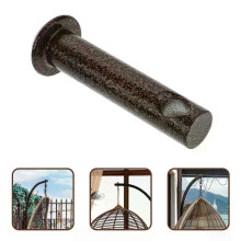 PARK (marrón claro) Pasador de columpio resistente para silla colgante, pestillo de metal, accesorios