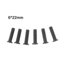 PARK (M6x22mm) 6 tornillos de fijación M5-20mm M6 22mm rosca izquierda tornillo avellanado plano para