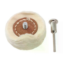 PARK (weiß) Polierscheiben für Edelstahl/Holz/Keramik/Stoff-Polierpad, Schmuck-Schleifbürste, Dremel