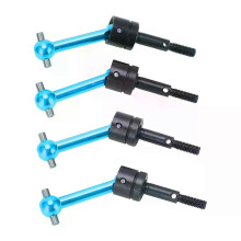 PARK (Blau) 4Pcs Metall Universal Antriebswelle CVD 70mm für Tamiya TT02 1/10 RC Auto Upgrade Teile