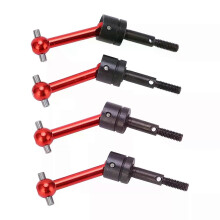 PARK (Rot) 4Pcs Metall Universal Antriebswelle CVD 70mm für Tamiya TT02 1/10 RC Auto Upgrade Teile