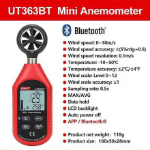 PARK(UT363BT)UNI-T UT363 Handheld Anemometer Digital UT363BT Tuulennopeuden mittauslämpötilan testeri