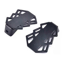 PARK (Ajustable) 1 par de pedales traseros plegables para bicicleta de carretera, reposapiés plegables