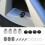 PARK (4 Sets) 4/8 Sets Auto Reifendrucksensor Rebuild TPMS Service Reparatursatz mit Mutter Ventilkappe 3