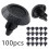 PARK(100) Paraurti per auto, rivetti neri, foro da 7 mm, clip per rivetti per auto, per Toyota, per 1
