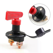 PARK (2 loch M10) 300A 12V 24V Rot 2Key Cut Off Batterie Wichtigsten Töten Schalter Fahrzeug Auto Ändern