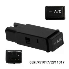 PARK (1 stücke) auto A/C System Push Button Schalter 12V 951017 2911017 für Toyota Pickup 1989-1995