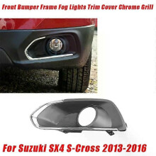 PARK (Schwarz Links) Frontstoßstange Nebelscheinwerfer Abdeckung Grillrahmen Für Suzuki SX4 S-Cross