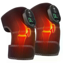 PARK (1 Paar) Elektrisch beheiztes Kniemassagegerät 3 in 1 Gelenk-Ellenbogen- und Schulterschmerzmittel,