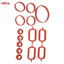 PARK (14 Stücke) 22/33 MM Auto Gummi Ansaugkrümmer Dichtung Dichtung Reparatursatz Für Bmw E87 E46 E90