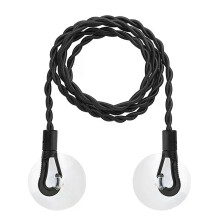 PARK (1,5 m) Stendibiancheria retrattile portatile da viaggio con ganci per bucato per casa, campeggio,